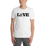 New Love Frenchie Short-Sleeve Unisex T-Shirt