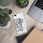 Bulldog Polygon iPhone Case