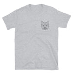 Shiba Inu Polygon Blackline Unisex Tee