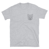 Shiba Inu Polygon Blackline Unisex Tee