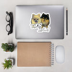 Thor & Loki 2 Bubble-free stickers