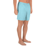 Bulldog Turquoise Men's Athletic Long Shorts