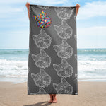 Husky Beach Towel