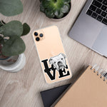 English Bulldog Love iPhone Case