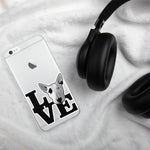 Bull Terrier Love iPhone Case