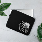 Pug Love Laptop Sleeve