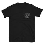 Shiba Inu Polygon Whiteline Unisex Tee