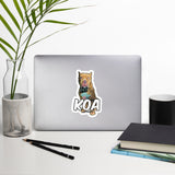 Koa Sticker 3 Bubble-free stickers