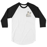 Dutch & Harley 3/4 sleeve raglan shirt