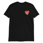 Bella & Bonnie Heart Design T-Shirt