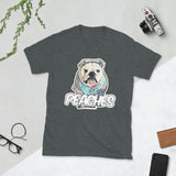 Peaches (Tie Dye) Short-Sleeve Unisex T-Shirt