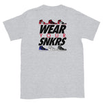 Wear Your Snkrs (Front & Back) T-Shirt