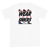 Wear Your Snkrs (Front & Back) T-Shirt