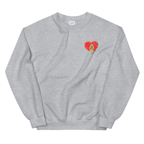 Chevy Love Heart Sweatshirt